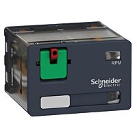 SCHNEIDER Relé RPM22P7 15A 4P 230VAC LED