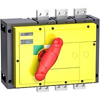 SCHNEIDER 31348 INS1250 3P s červenou rukojetí