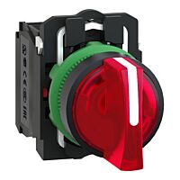 SCHNEIDER Ovladač XB5-AK134M5 otočný prosvět. LED