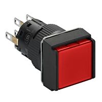 SCHNEIDER Ovládač stiskací prosvětlený 24 V 2 CO,