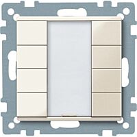 SCHNEIDER KNX tlač. panel 4-násobný plus, White, S