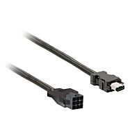 SCHNEIDER VW3M5D1AR30 power cable 3m shielded 0,82