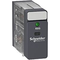 SCHNEIDER RXG23BD 2 V/Z kontakty, 5 A, 24 V DC, LE