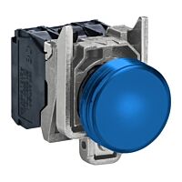SCHNEIDER XB4BVB6EX Signálka 24 V , ATEX D, modrá