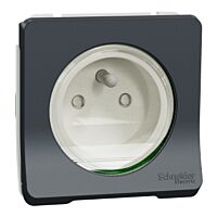SCHNEIDER Zásuvka MUR 36133 16A 230V IP55 antracit