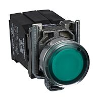 SCHNEIDER XB4BW3335 Ovládač stiskací prosvětlený,