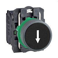 SCHNEIDER XB5AA3351C0 ČE Ovládač stiskací BI symb