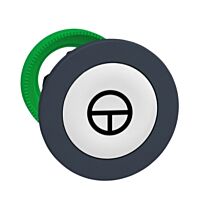 SCHNEIDER ZB5FA145 Ovl. Hlavice stiskací se symbol