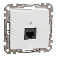 SCHNEIDER Sedna Design & Elements Datová zásuvka 1xRJ45 kat. 6 UTP bílá