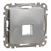 SCHNEIDER Sedna Design & Elements Středový kryt Kyeston HDMI VGA alu