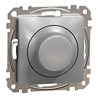 SCHNEIDER Sedna Design & Elements Univerzální otočný LED stmívač alu