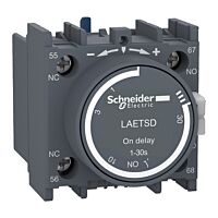 SCHNEIDER Easy TeSys LAETSD Blokování časového zpoždění, zpoždění zapnutí, 1 Z + 1 V