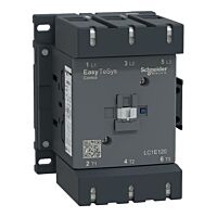 SCHNEIDER Easy TeSys LC1E120M5 Stykač 3P, AC-3, 120A, 220V AC cívka, 50Hz, 1Z+1V