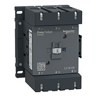 SCHNEIDER Easy TeSys LC1E120U5 Stykač 3P, AC-3, 120A, 240V AC cívka, 50Hz, 1Z+1V