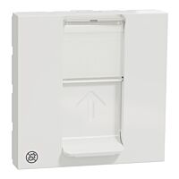 Unica - Centrální deska RJ45 Keystone, 2
