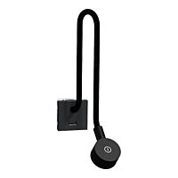 SCHNEIDER Unica - Lampička 2W + USB nabíječka typu A 2.1A, Antracit