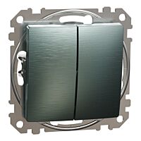 SCHNEIDER Sedna Design & Elements Přepínač sériový ř.5,LeštěnýTitan
