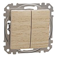 SCHNEIDER Sedna Design & Elements Přepínač sériový ř.5, Bříza
