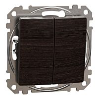 SCHNEIDER Sedna Design & Elements Přepínač sériový ř.5, Wenge