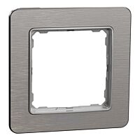 SCHNEIDER Sedna Design & Elements Rámeček jednonásobný Leštěný Hliník