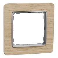 SCHNEIDER Sedna Design & Elements Rámeček jednonásobný Bříza