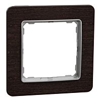 SCHNEIDER Sedna Design & Elements Rámeček jednonásobný Wenge