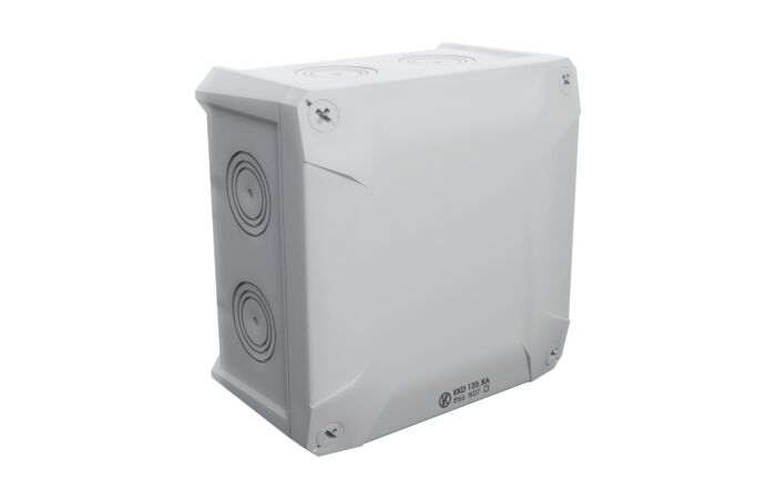 KOPOS Krabice DIAMOND KKD 135_KA, 135 x 135 x 79, šedá, IP66, IK07