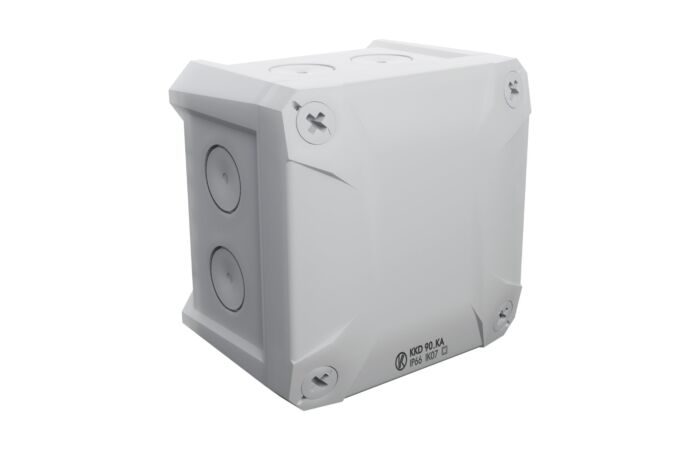 KOPOS Krabice DIAMOND KKD 90_KA, 90 x 90 x 64, šedá, IP66, IK07
