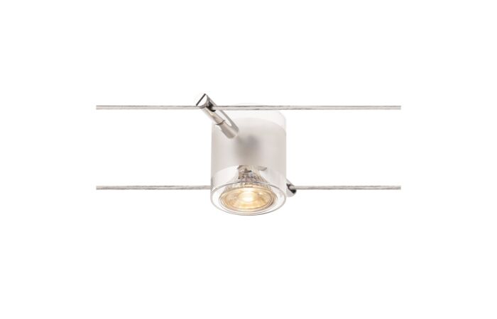 SLV Svítidlo COMET 50W GU5.3 s lanem pro nízkonap. lankový sys. TENSEO IP20 chrom