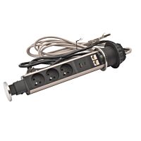 TOWER60 3X2P+T RJ45 USB A+C