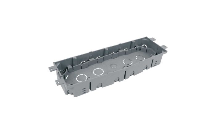 KOPOS Krabice KPP 80_LB přístrojová podlahová, PA, tm. šedá