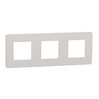 Rámeček Unica Color troj Light Grey/Bílý