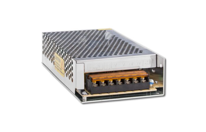 MCLED Napaječ LED 150W, DC12V/12,5A, kovové provedení, IP20