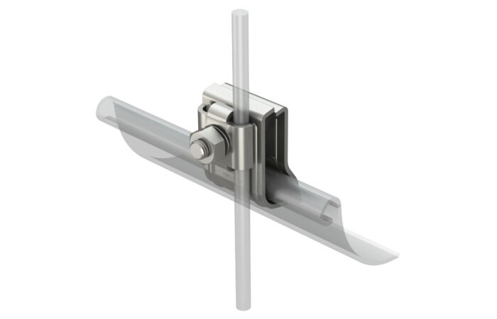 OBO BETTERMANN Žlabová svorka s pružinou RK-FIX VA