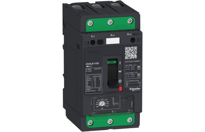 SCHNEIDER GV4LE07N Motorový jistič magnetická sp.