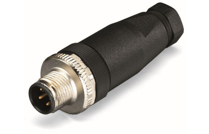 WAGO Konektor 756-9202/050-000 5 pól zástrčka axiální M12 kódování A pružina IP67