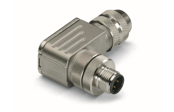 WAGO Modul 756-9501/040-000 Příslušenství;Zástrčka M12, axiální;5pól.