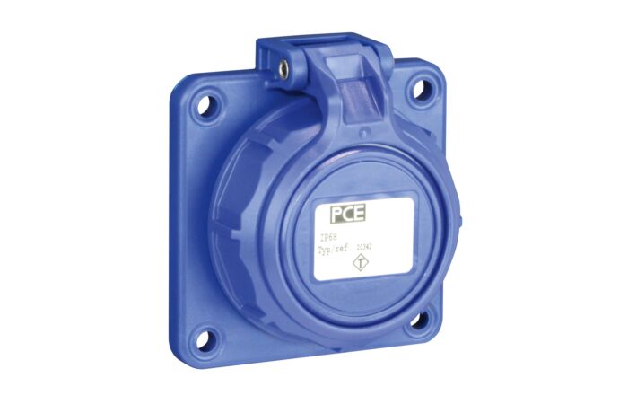 Zásuvka 16A/230V 3-pól. IP68 20352-8b