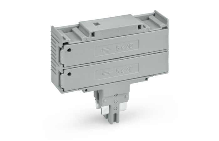 WAGO Modul 2003-911 dvojitý pojistkový, bez indikace, šedá