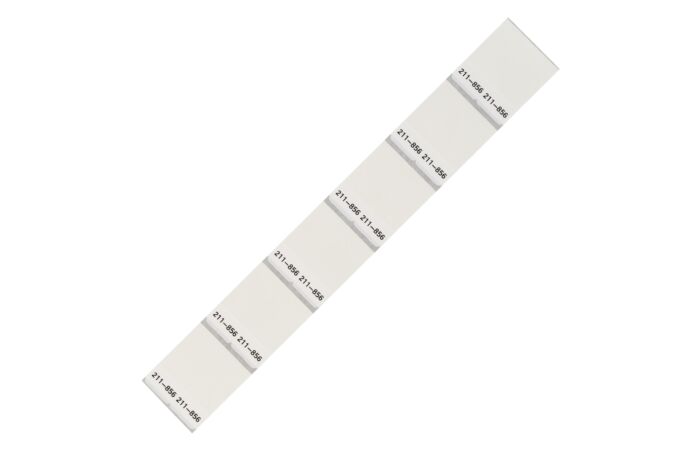 211-856 plain 22 x 13 mm, white