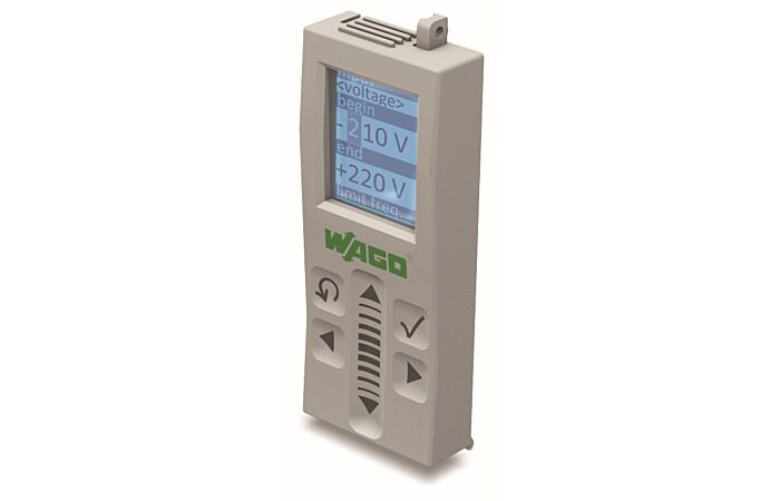 WAGO Přístroj měřící 2857-900 konfigurační dispej 3,3 v DC, ≤ 60 mA