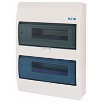 EATON Skříň BC-O-2/24-ECO, 24TE, na omítku, průhledná dvířka, IP40