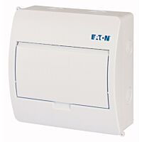 EATON Skříň BC-O-1/8-TW-ECO, 8TE, na omítku, plastová dvířka, IP40