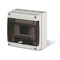 SCAME Skříň DOMINO 8TE průhledná dvířka IP66