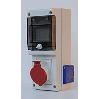 SCAME Skříň Block 1 632 1x16A,2x230V