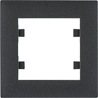 HAGER Rámeček LUMINA Intense WL5513 1násobný IP20 černá mat