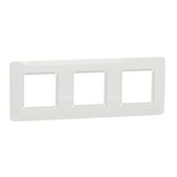 SCHNEIDER Rámeček Unica Studio Outline trojnásobný, bílý