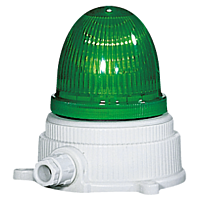 SIRENA Maják OVOLUX 12-240VAC/DC PG9 zelená