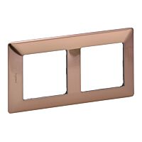 LEGRAND Rámeček VALENA LIFE 754162 2P měď