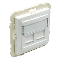 LOGUS Kryt datové zásuvky dvojité 90442 SGE